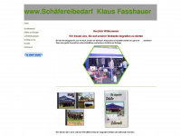 schaefereibedarf-klaus-fasshauer.de Webseite Vorschau