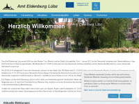amt-eldenburg-luebz.de Webseite Vorschau