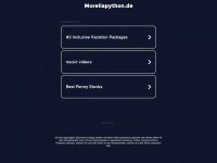 moreliapython.de Webseite Vorschau