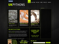 ukpythons.com Webseite Vorschau
