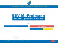 esvfreimann-fussball.de Webseite Vorschau