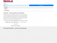 iqprint.at Webseite Vorschau