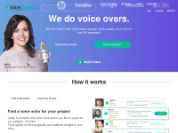 voicecrafters.com Webseite Vorschau