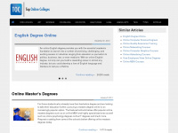 top-online-colleges.com Webseite Vorschau
