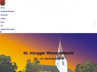 wuemmetfaescht.ch Webseite Vorschau