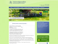 fahrradparadies-mecklenburgische-schweiz.de Webseite Vorschau