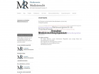 foerderverein-medizinrecht.de Webseite Vorschau
