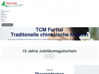tcmfurttal.ch Webseite Vorschau