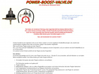 power-boost-valve.de Webseite Vorschau