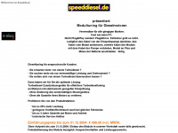 speeddiesel.de Webseite Vorschau