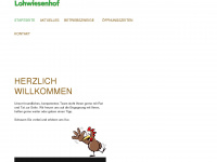 lohwiesenhof.de Webseite Vorschau