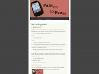 palmenexpress.wordpress.com Webseite Vorschau