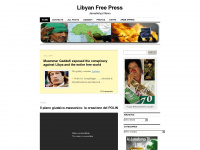 libyanfreepress.wordpress.com Webseite Vorschau