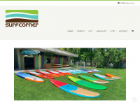 surfcorner.ch Webseite Vorschau