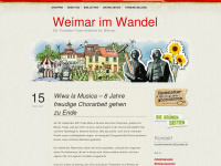 transitionweimar.wordpress.com Webseite Vorschau