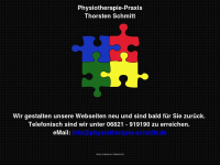 physiotherapie-schmitt.de Webseite Vorschau