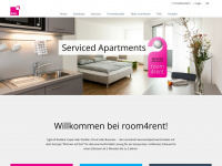 room4rent.at Webseite Vorschau