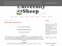 universitysheep.blogspot.com Webseite Vorschau