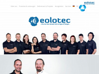 eolotec.com Webseite Vorschau