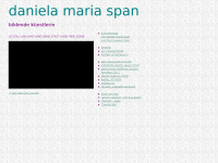 daniela-span.net Webseite Vorschau