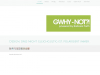 gwhy-not.com Webseite Vorschau