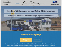 zahndag.ch Webseite Vorschau