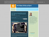 babybumpproject.blogspot.com Webseite Vorschau