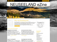 neuseeland-ezine.de Webseite Vorschau