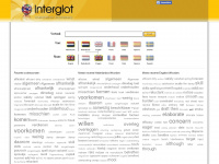 interglot.nl Webseite Vorschau