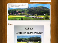 sachsenburgenverein.de Webseite Vorschau
