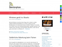 seniorplus.de Webseite Vorschau
