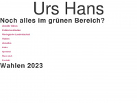 urshans.ch Webseite Vorschau