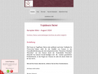 yogaraum-halver.de Webseite Vorschau