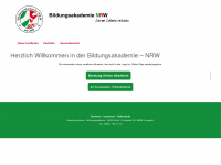 bildungsakademie-nrw.de Webseite Vorschau