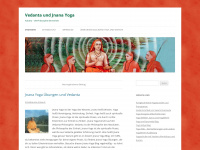 vedanta-jnana-yoga.de Webseite Vorschau