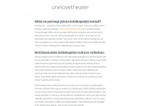 onelovetheater.org Webseite Vorschau