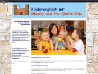 kinderenglisch-mit-ghosty.de Webseite Vorschau