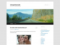 sheepinkanada.wordpress.com Webseite Vorschau