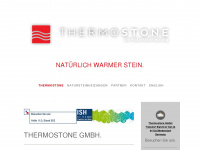 thermostone.de Webseite Vorschau