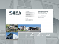 sma-ag.ch Webseite Vorschau
