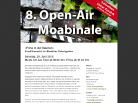 moabinale.de Webseite Vorschau