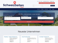 schweizseiten.com Webseite Vorschau