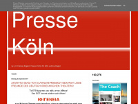 pressekoeln.blogspot.com Webseite Vorschau