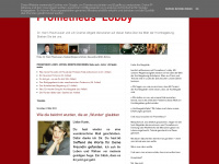 prometheuslobby.blogspot.com Webseite Vorschau