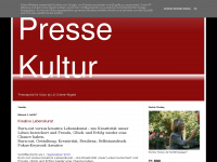 pressekultur.blogspot.com Webseite Vorschau