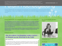 forumhochbegabung.blogspot.com Webseite Vorschau