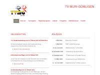 tv-mg.ch Webseite Vorschau