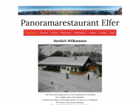 panoramarestaurant-elfer.at Webseite Vorschau