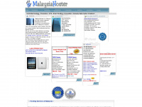 malaysiahoster.com Webseite Vorschau