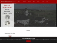 pfarreipremenreuth.de Webseite Vorschau